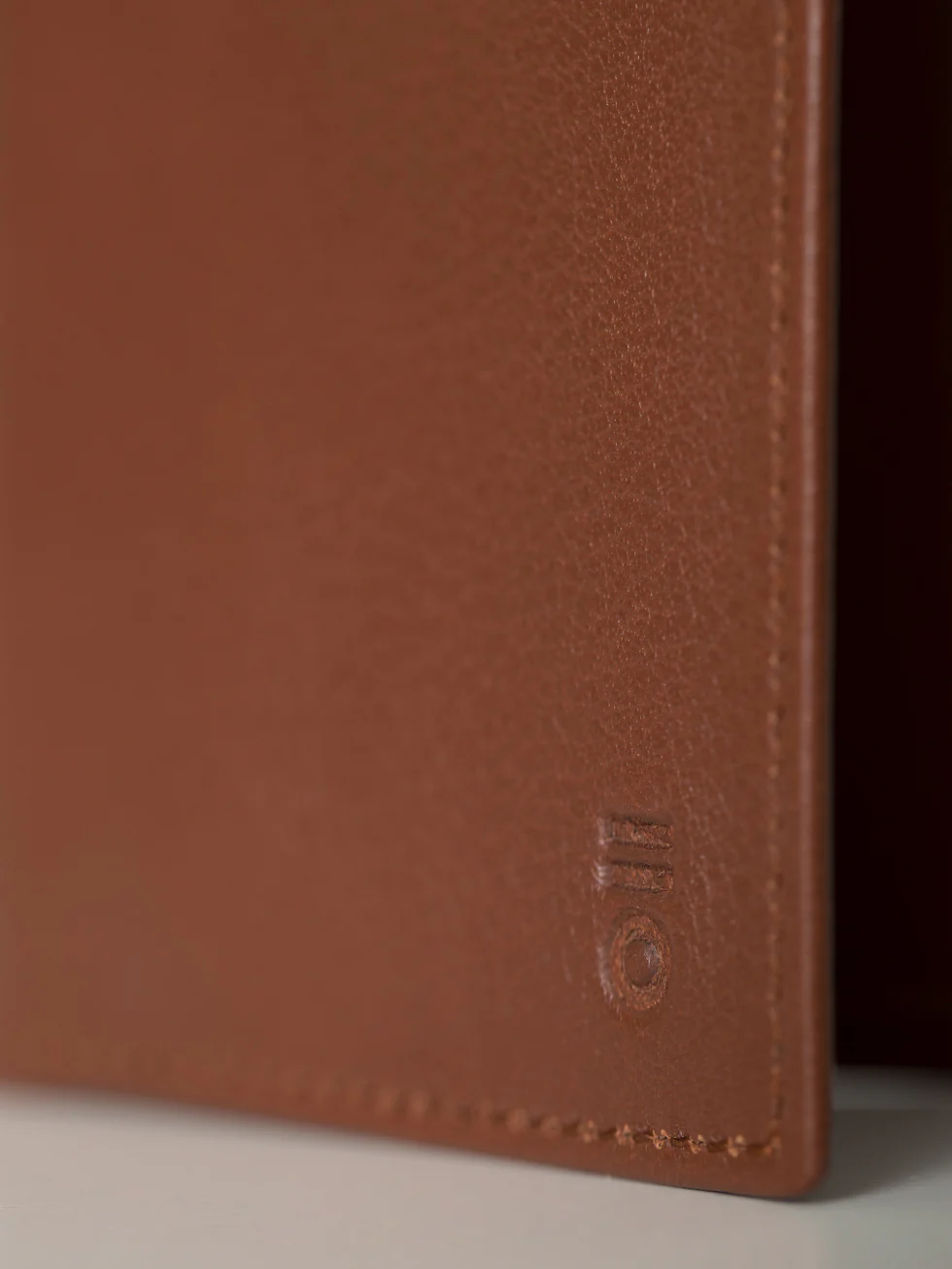 Cartera piel marrón - Image 2
