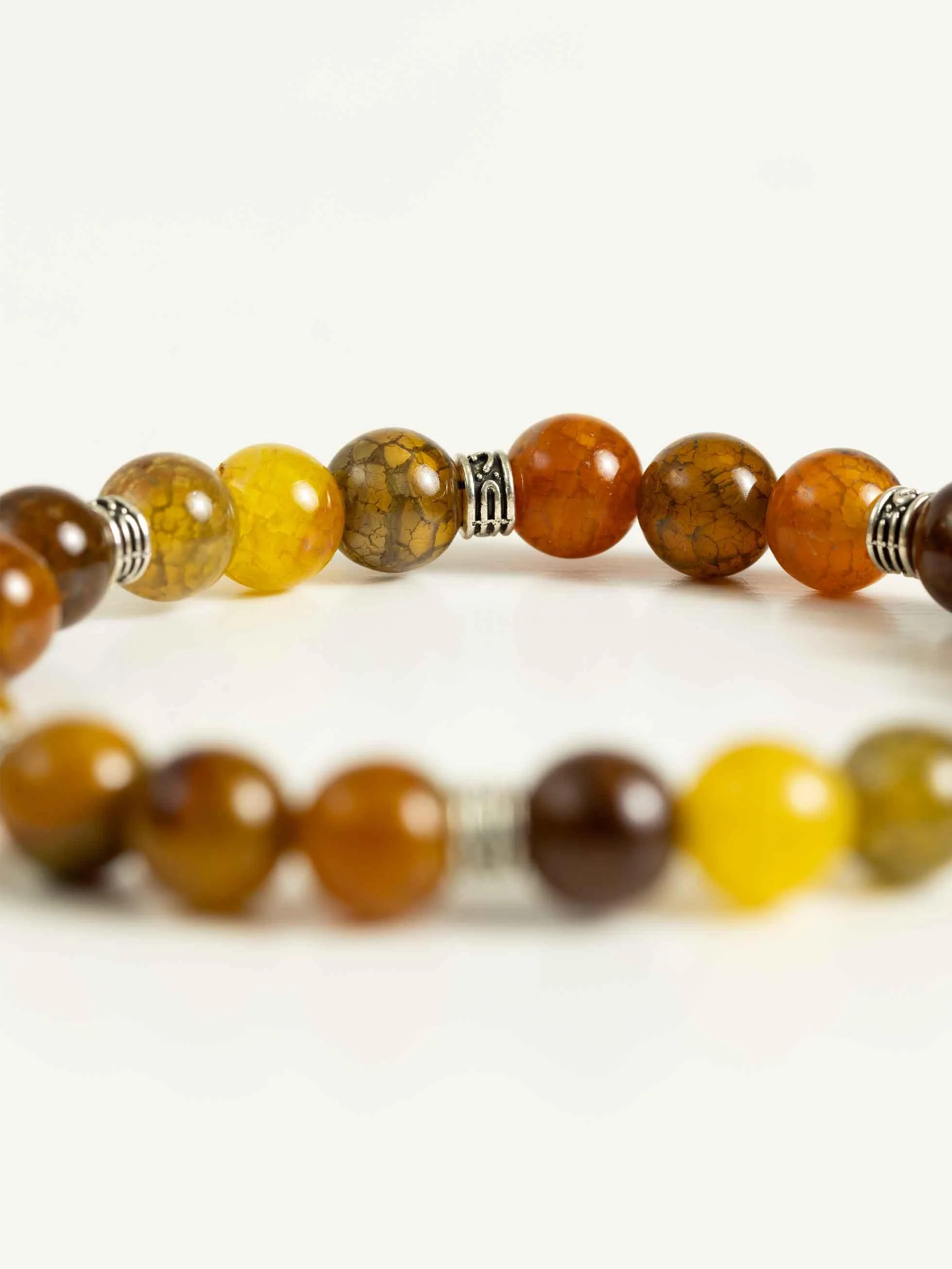 PULSERA PIEDRAS MARRÓN AMARILLA - Image 4