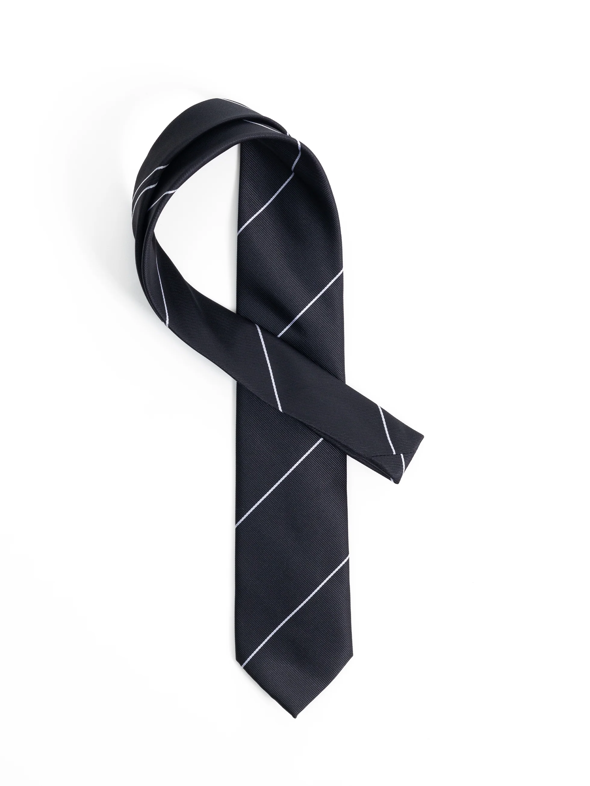 CORBATA REGIMENTAL NEGRA - Image 3