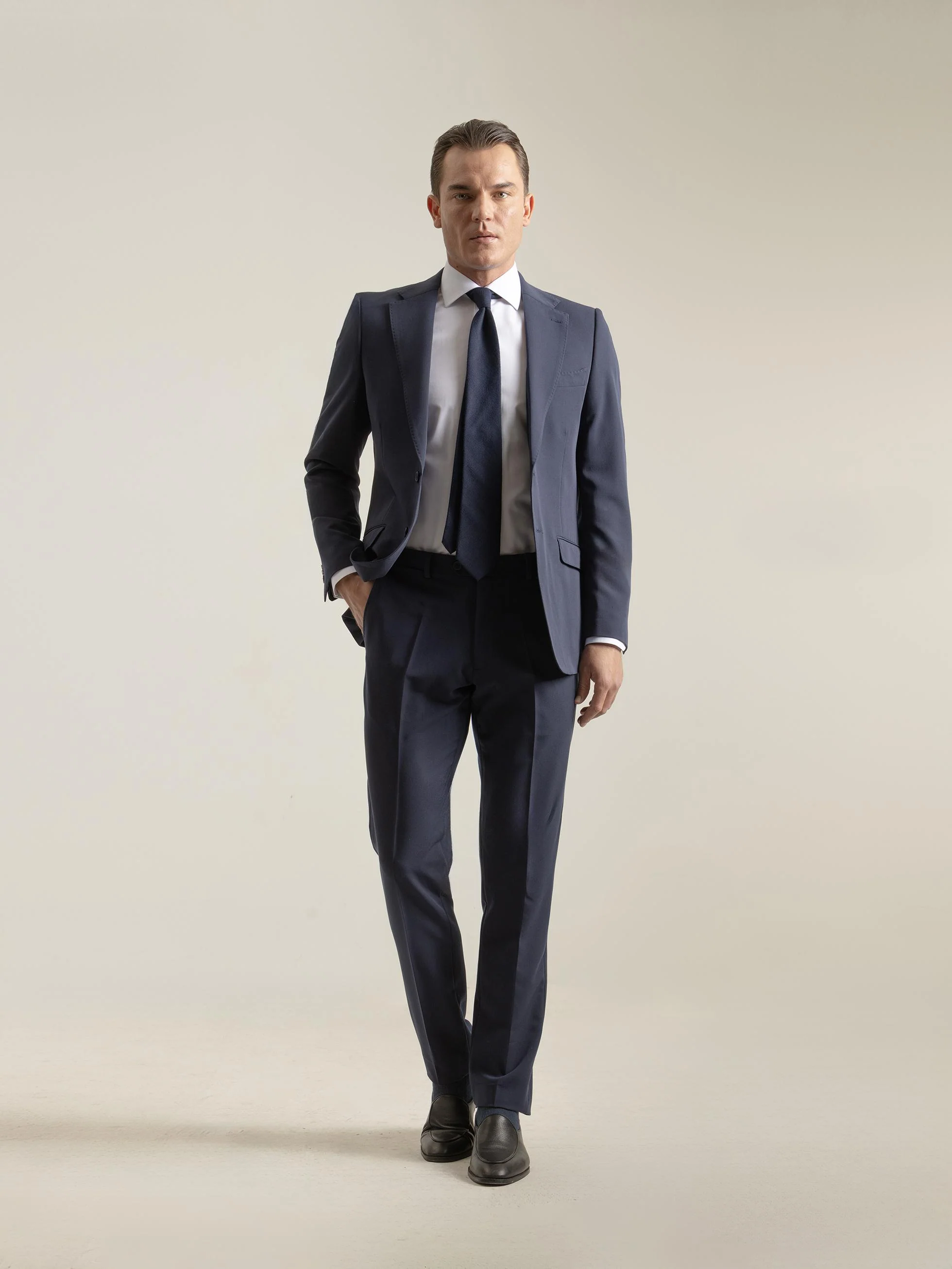 PANTALON NON IRON MARINO - Image 5