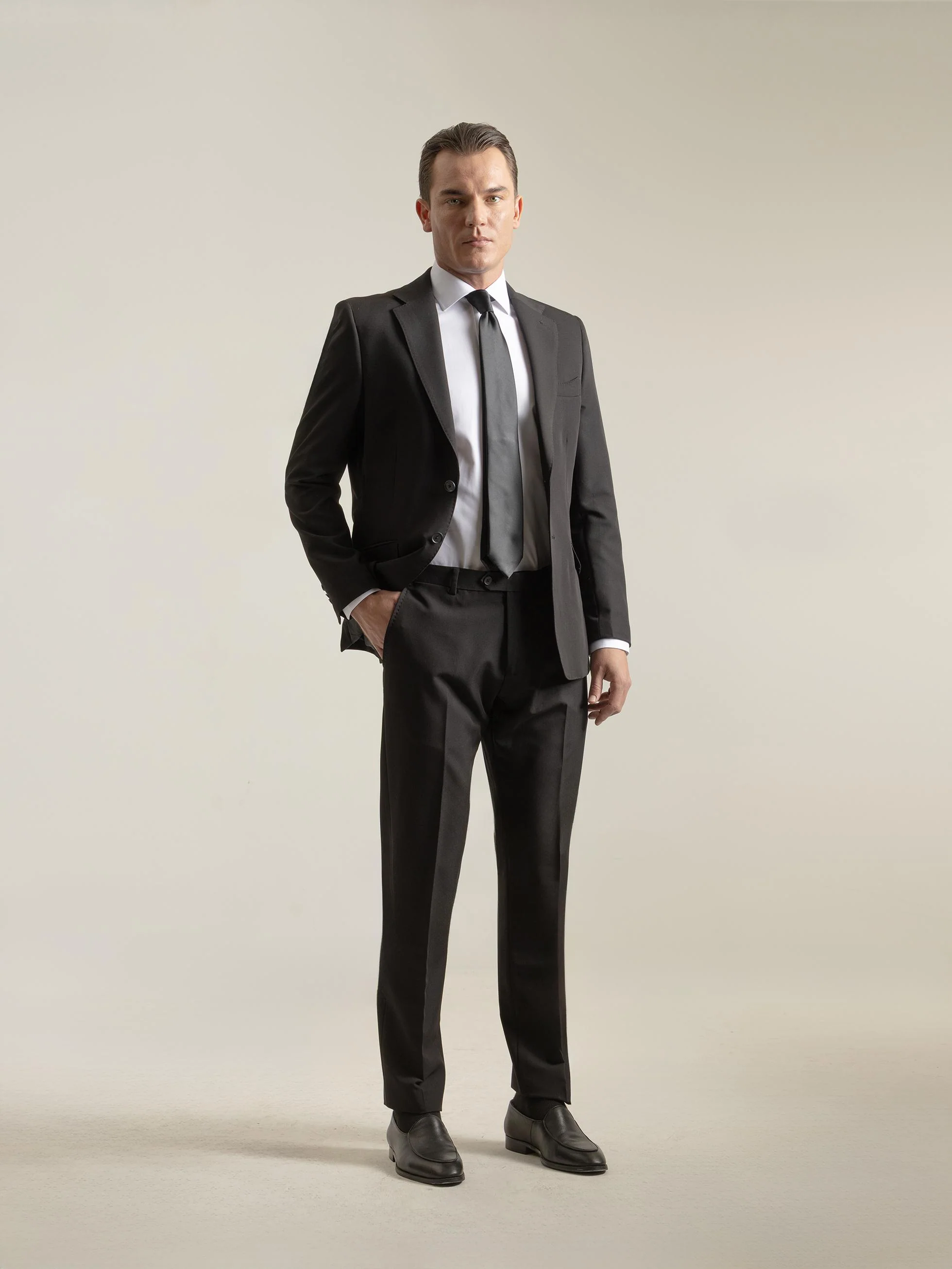 PANTALON NON IRON NEGRO - Image 5