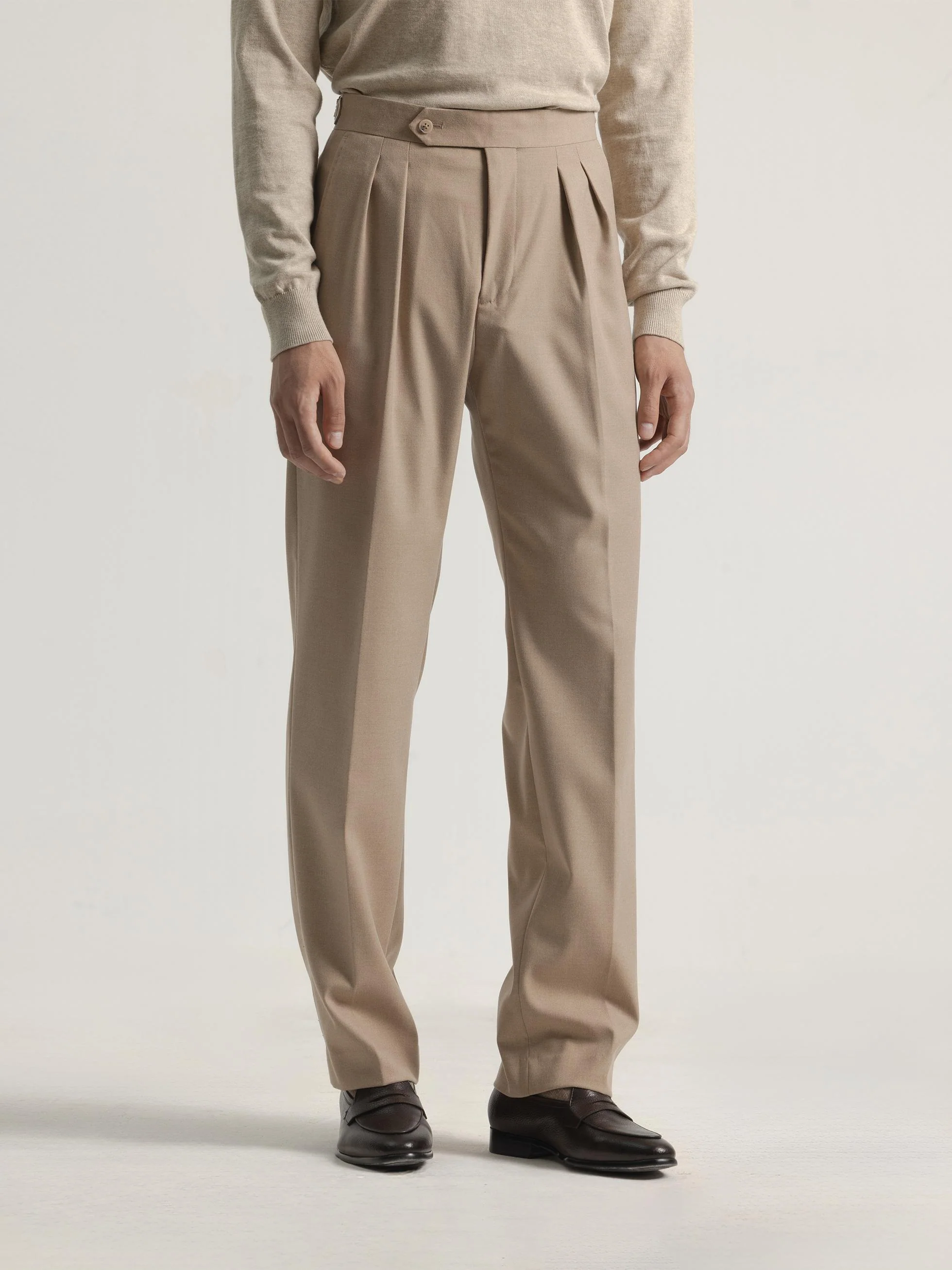 PANTALON ALTO RELAXED FIT TOSTADO - Image 3