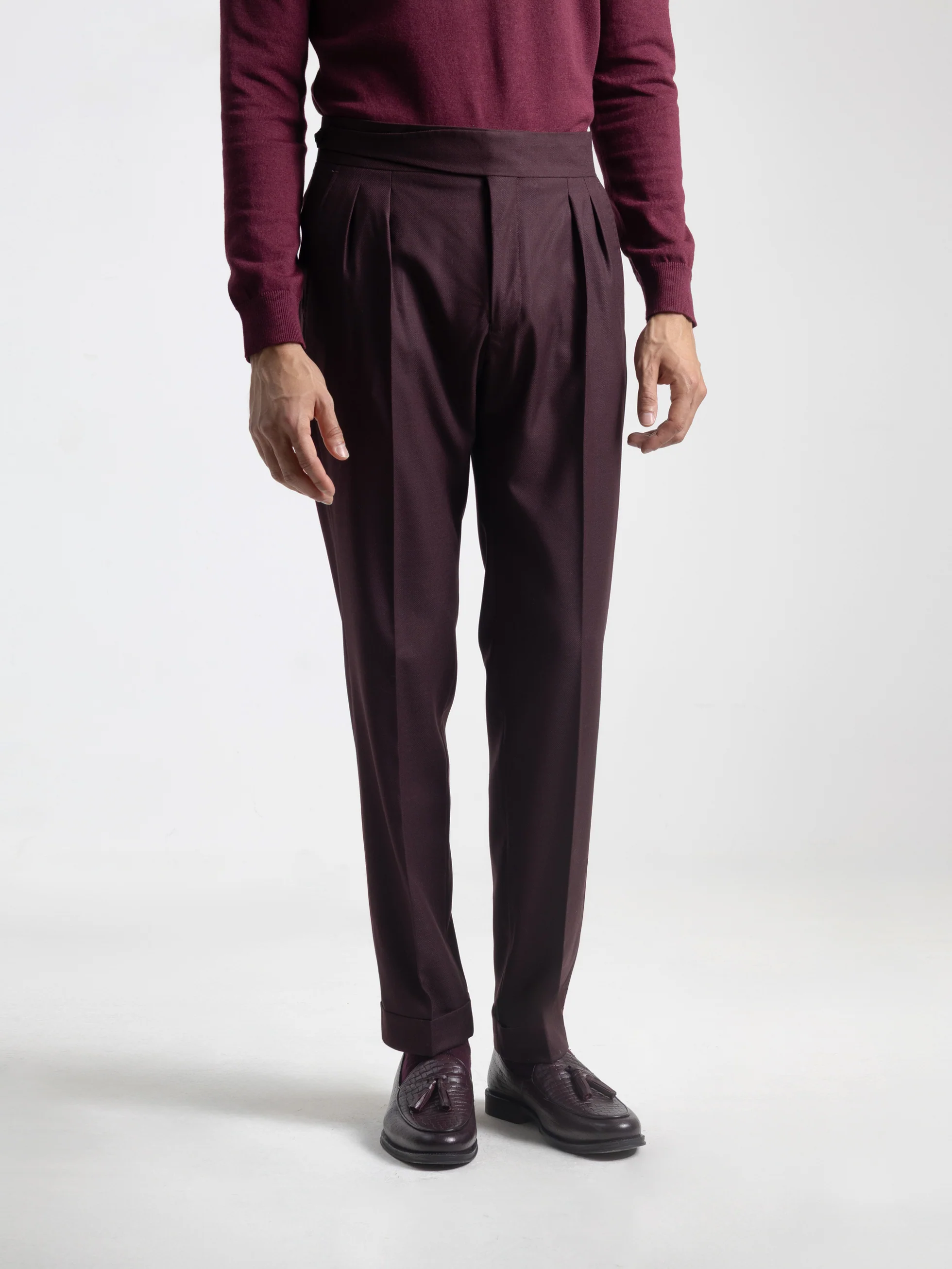 PANTALON GURKHA BURDEOS - Image 3