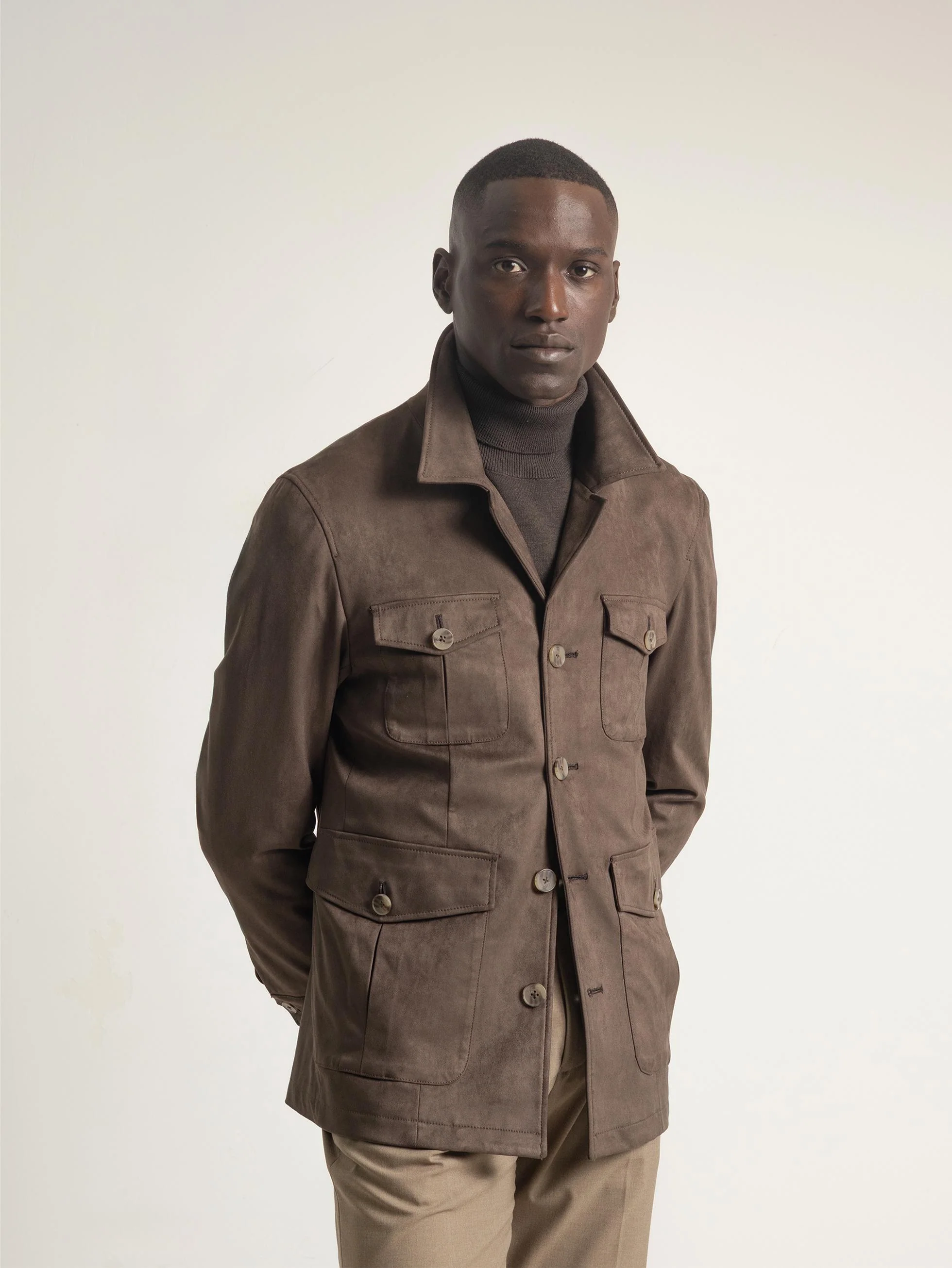 SAHARIANA SUEDE CHOCOLATE - Image 3
