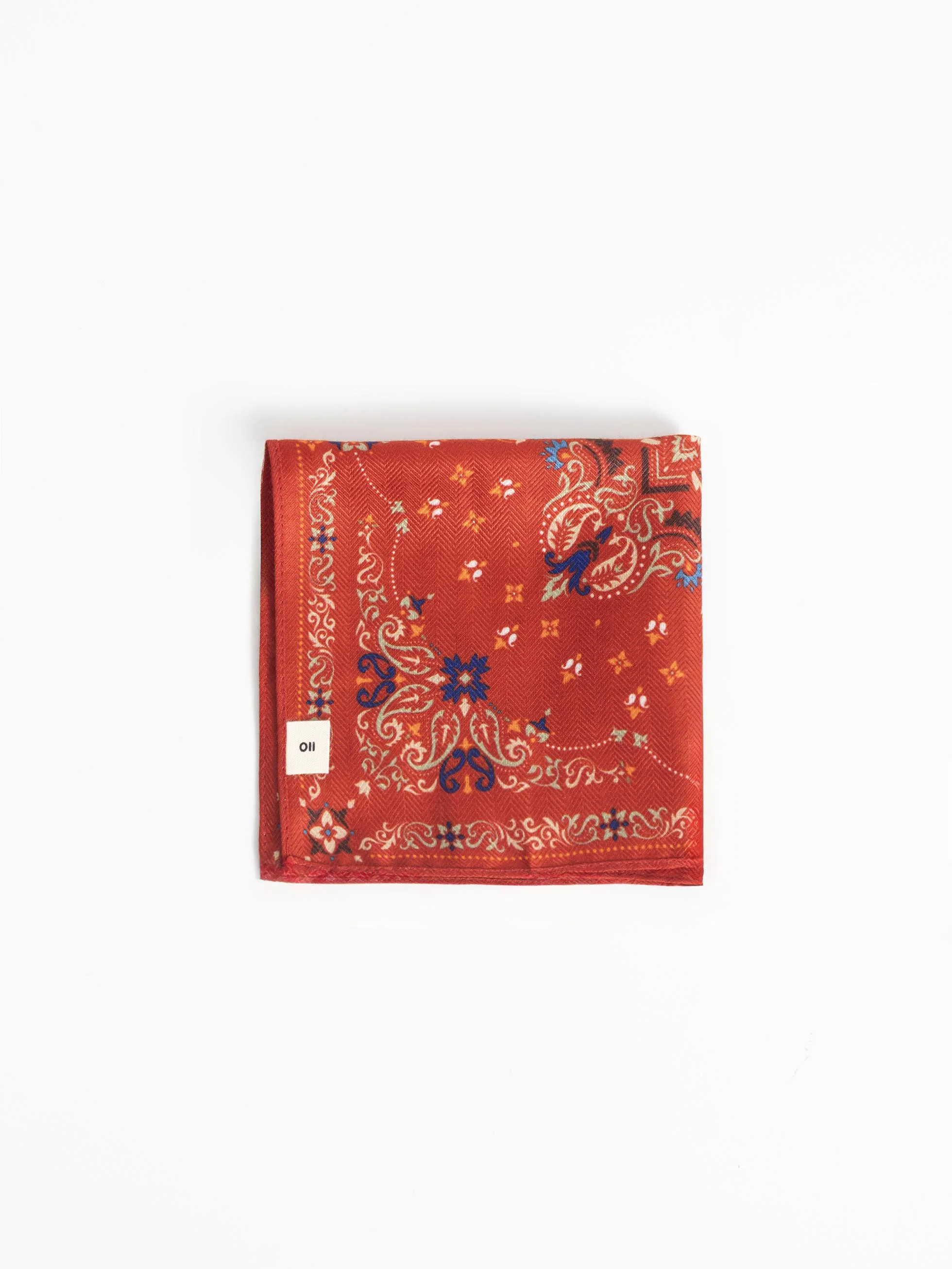PAÑUELO DE BOLSILLO PASLEY ROJO - Image 3