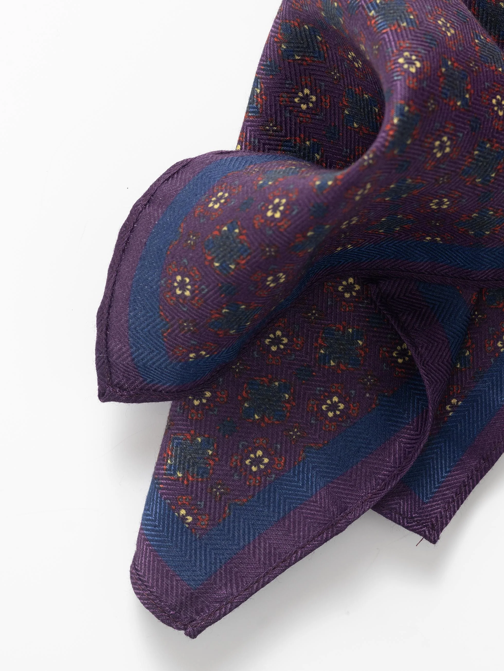 PAÑUELO DE BOLSILLO ESTAMPADO MORADO - Image 4