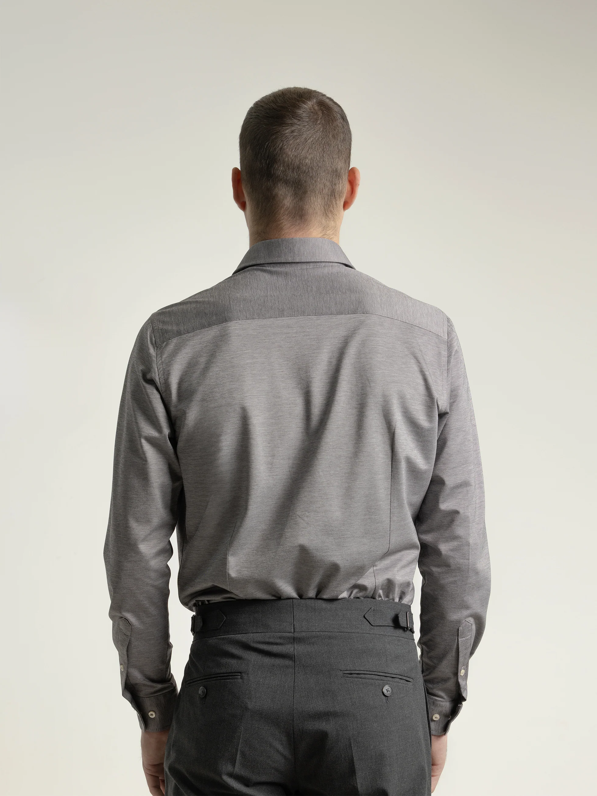CAMISA ALGODÓN TOPO - Image 4