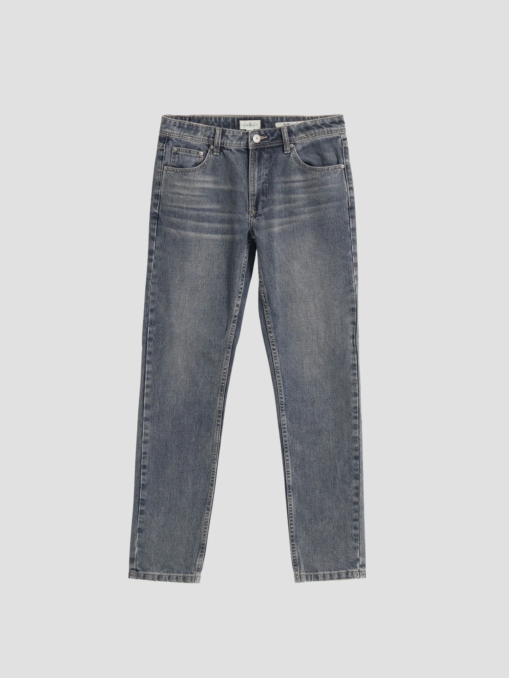 JEANS DENIM AZUL PETRÓLEO - Image 5
