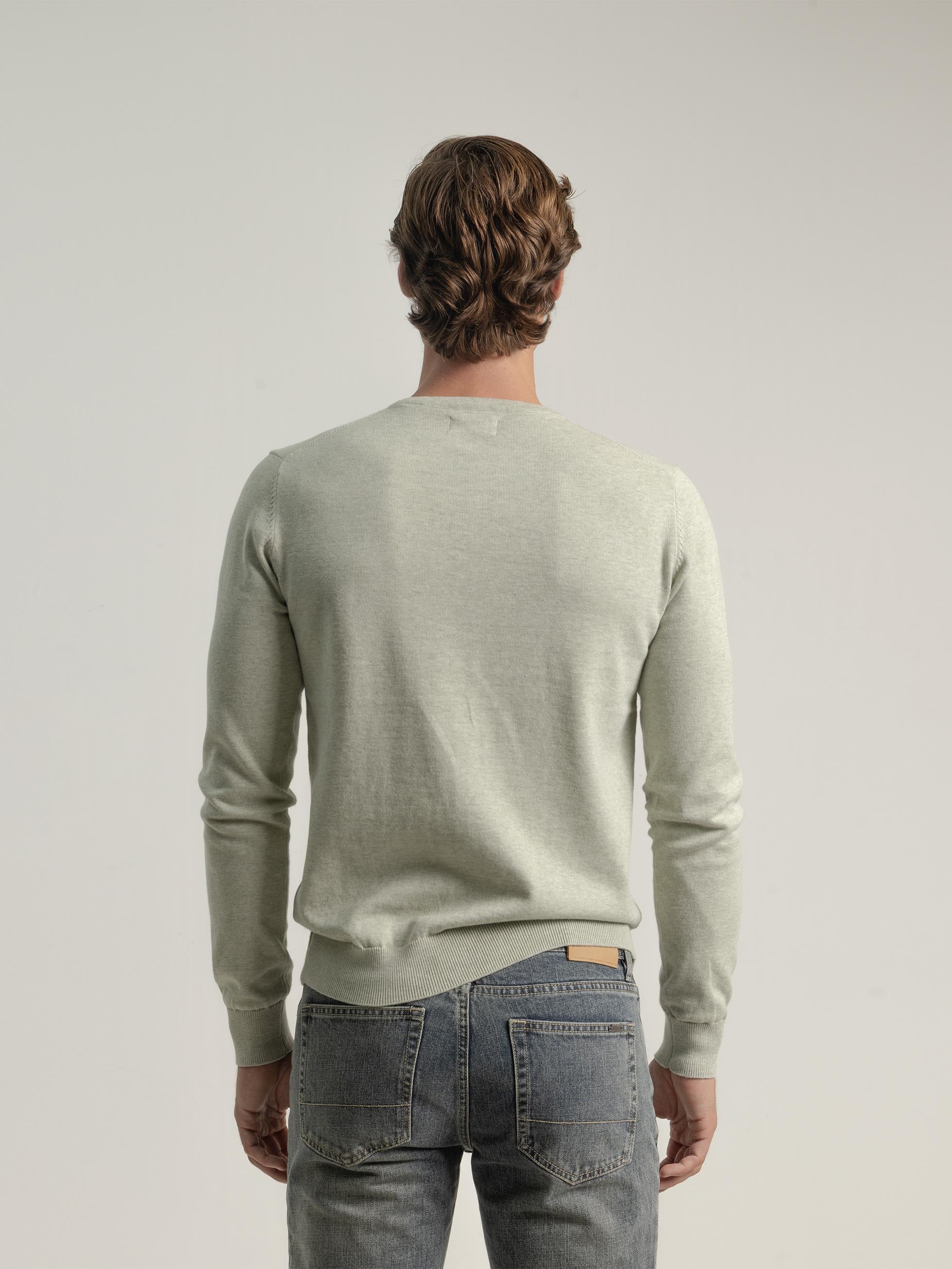 JERSEY ALGODÓN CUELLO REDONDO ALOE - Image 4