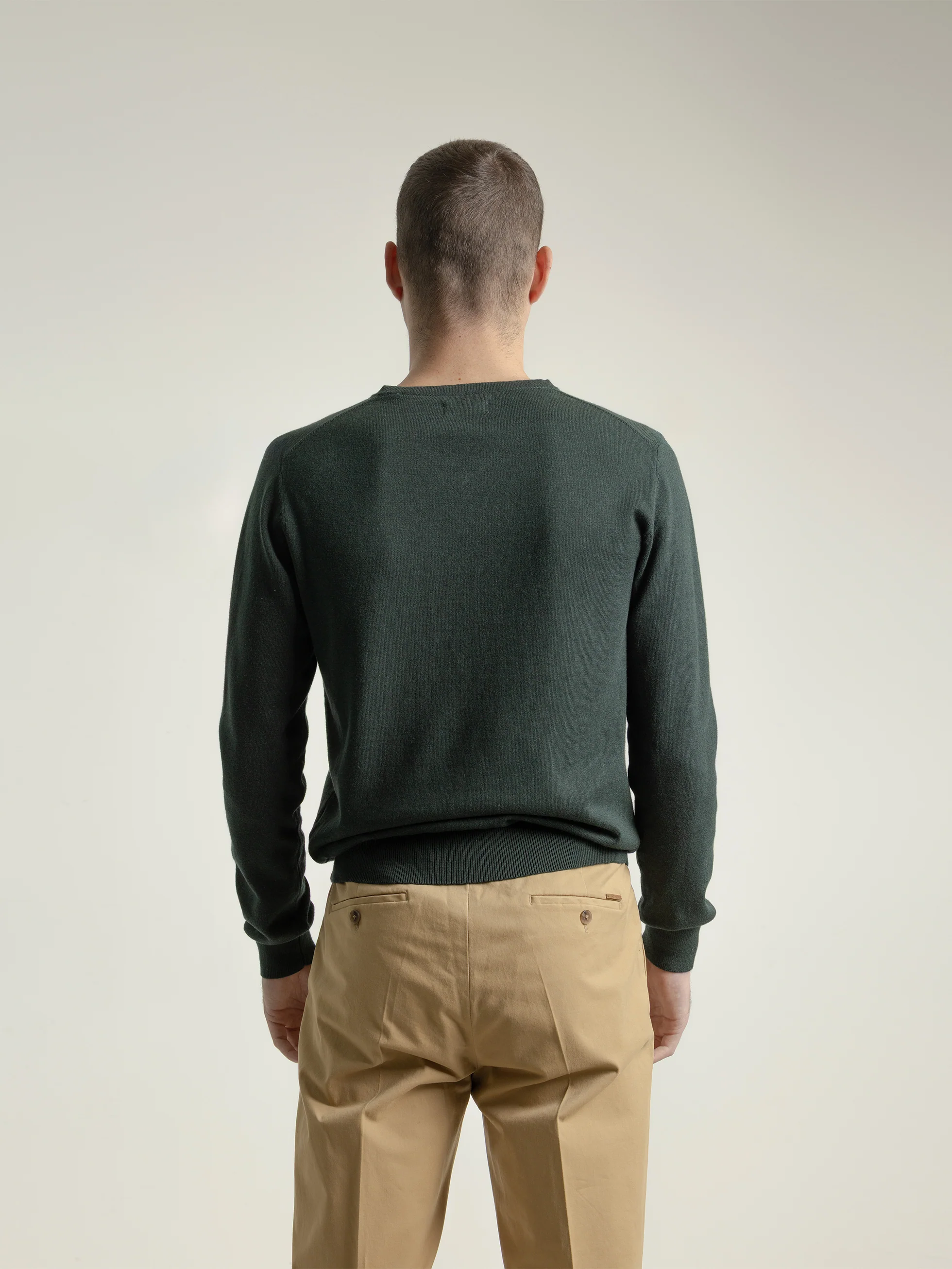 JERSEY CUELLO PICO VERDE OSCURO - Image 4