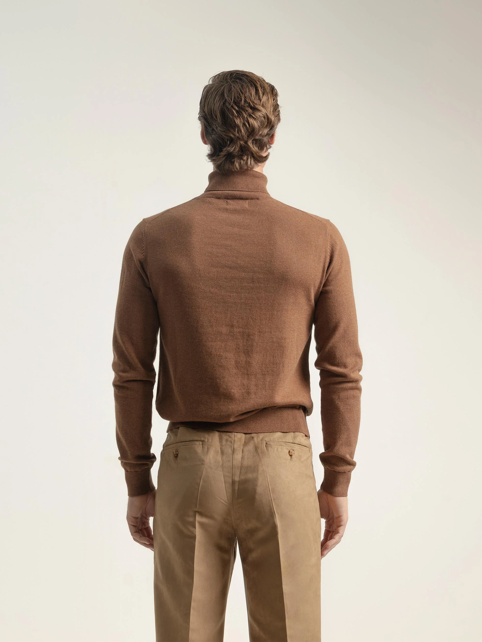JERSEY CUELLO ALTO CARAMELO - Image 4
