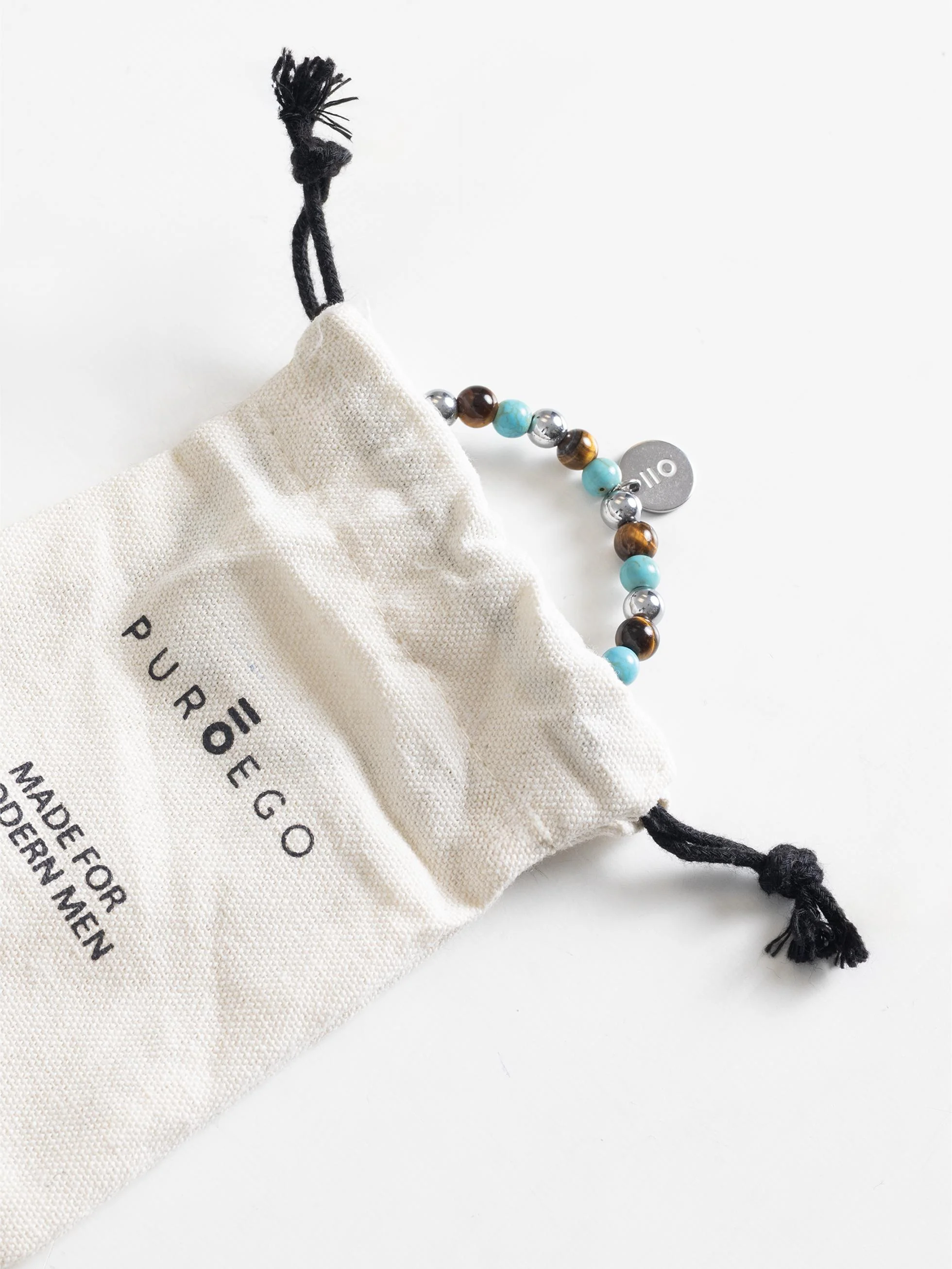 PULSERA PIEDRAS AZUL TURQUESA - Image 2
