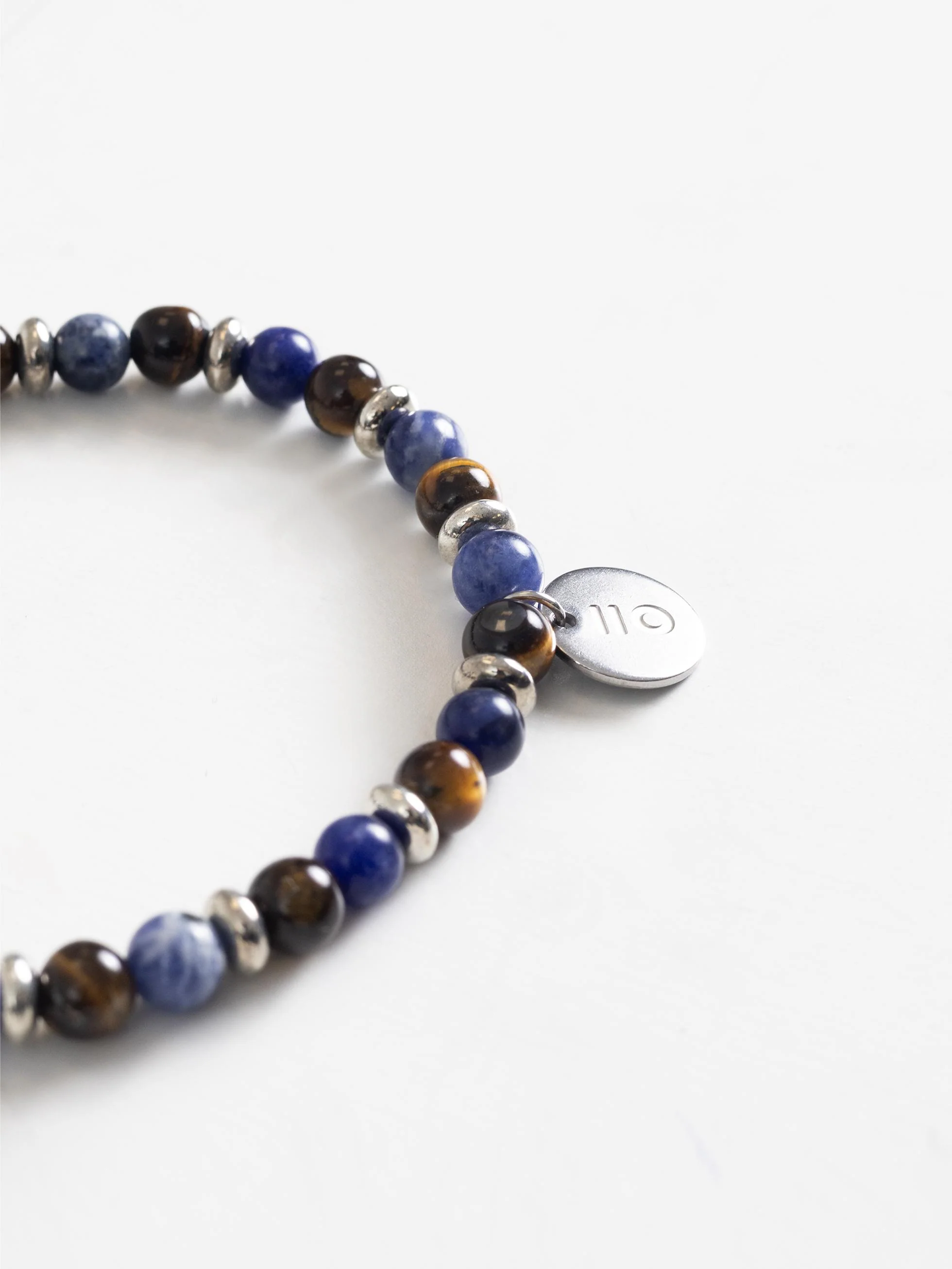 PULSERA PIEDRAS AZUL MARRÓN