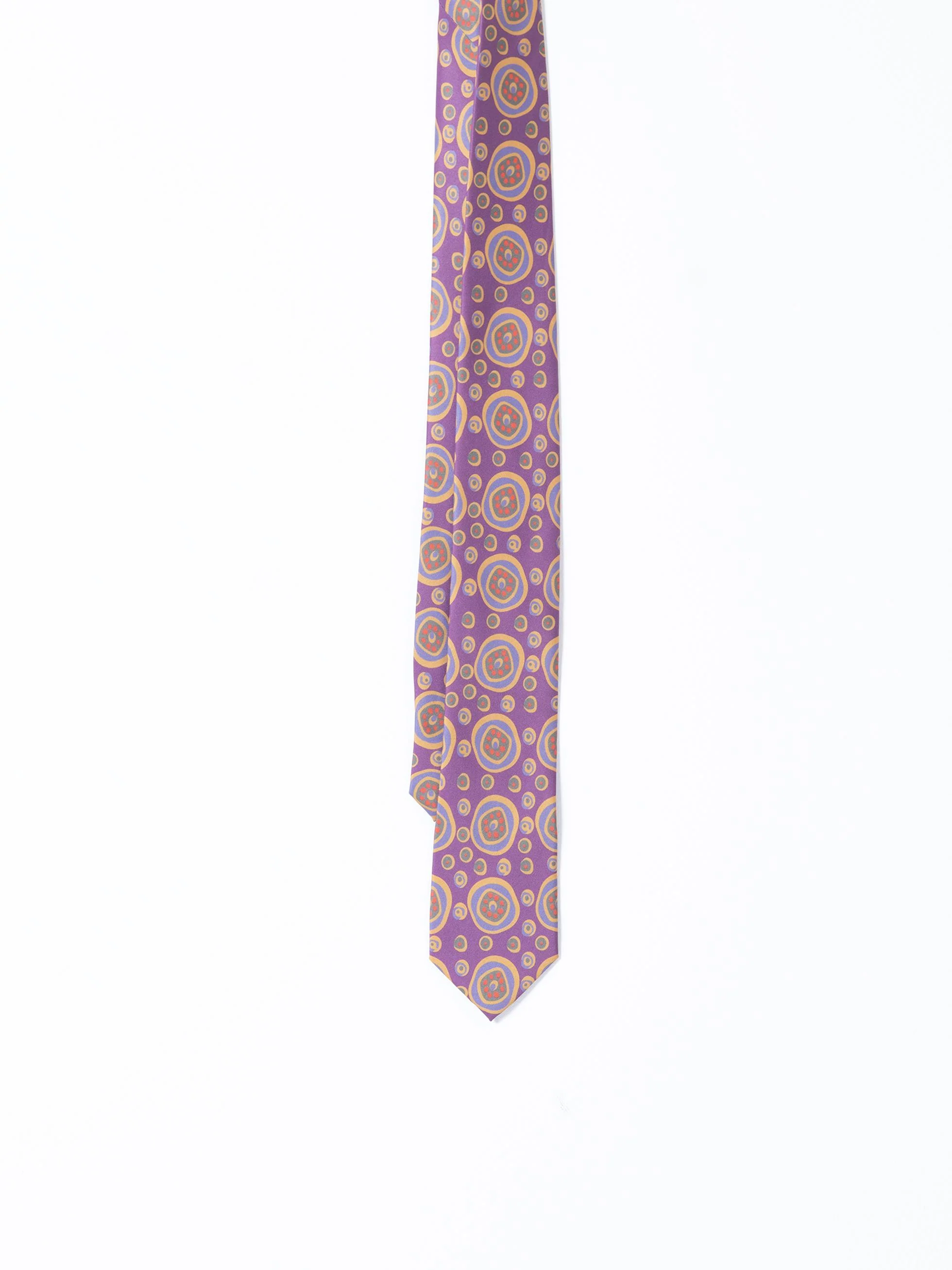 CORBATA MOTIVOS ABSTRACTOS MALVA - Image 3