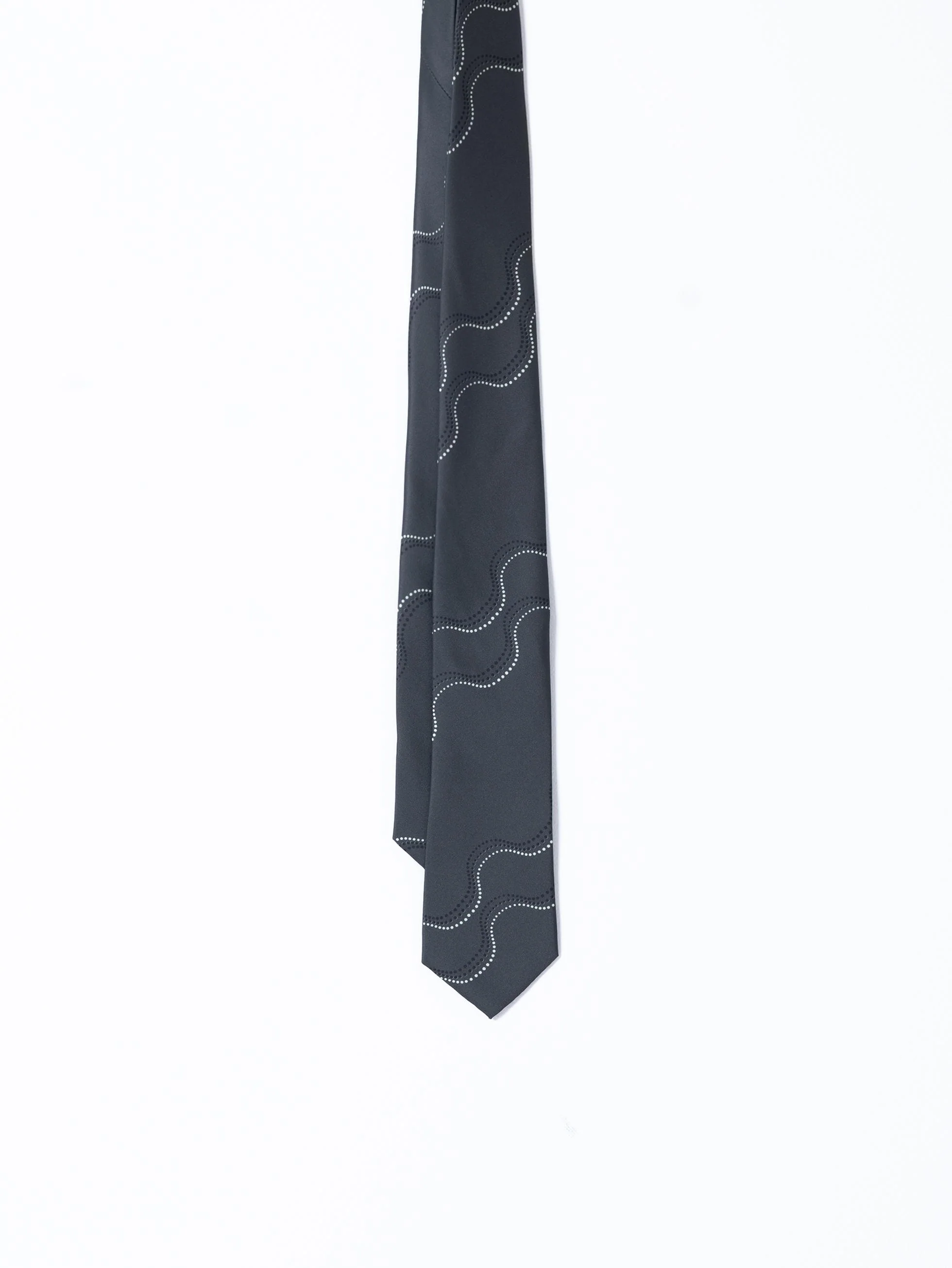 CORBATA ONDAS GRIS OSCURO - Image 3