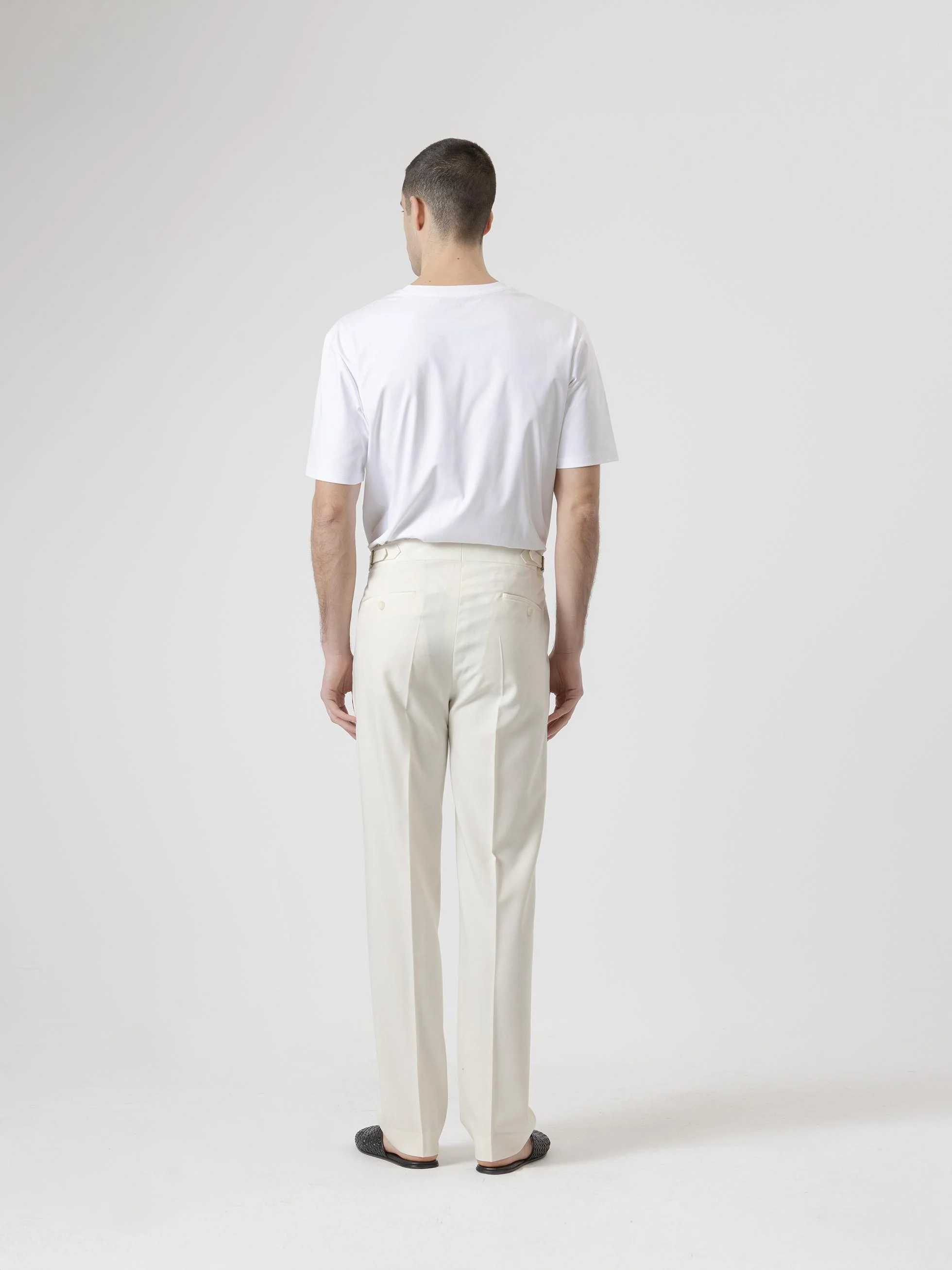 PANTALÓN ALTO RELAXED FIT CRUDO - Image 4